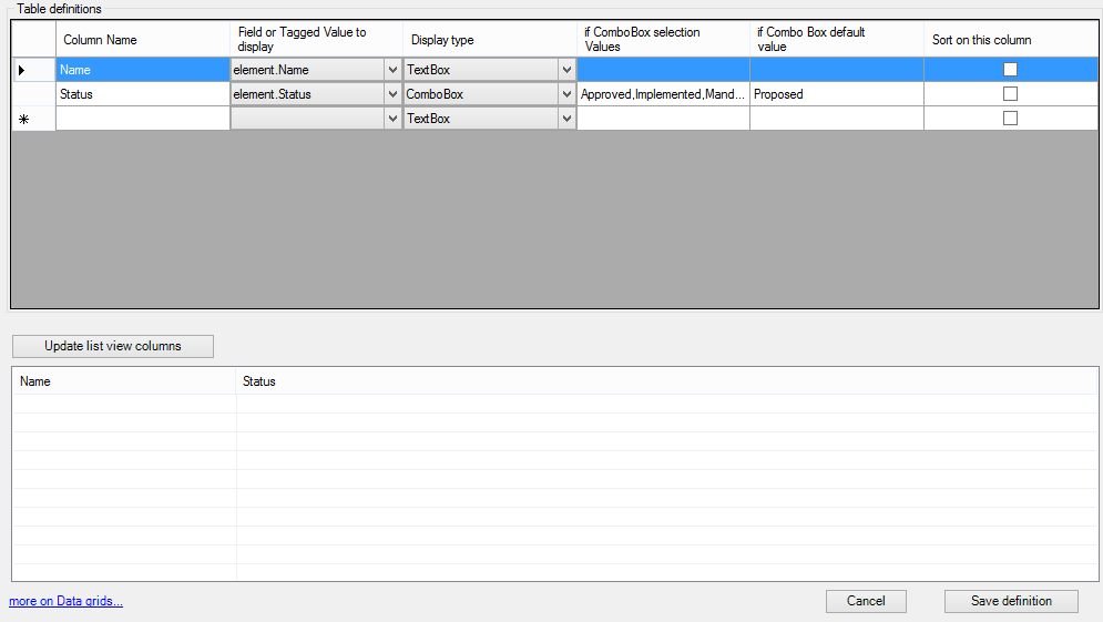EditDatagridListView