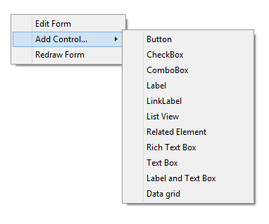 FormContextMenu