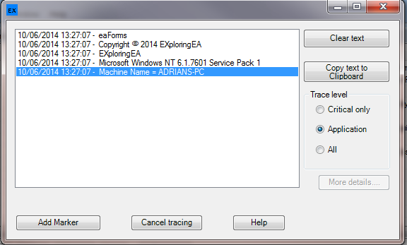 TraceWindow